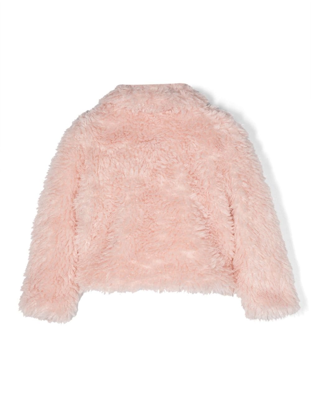 Pink Borg Short Jacket STELLA MCCARTNEY KIDS Russocapri